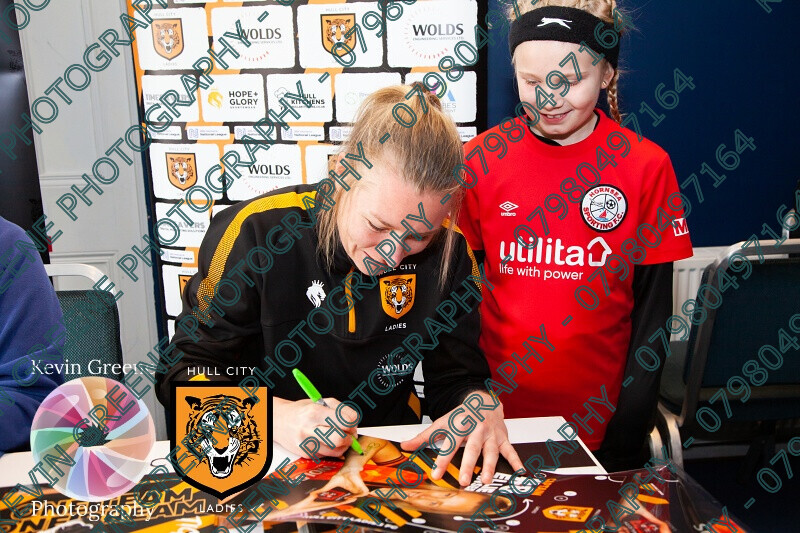 hullcityladiesfc-405 
 Hull City Ladies FC players engage with their younfg supporters and have the presence of their ambassodor Carol Thomas; former England Womens Captain 
 Keywords: sports photography, hull photographers, brand photography, kevin@kevingreenephotography.co.uk, sports team headshots, personal brand photography, womens football, sports magazines, photographers hull, kevin greene photography, photography, strong visuals, sport for girls, hope&glory, sports headshot photography, wolds engineering services, marketing, football supporters, reds10 Ltd, hull city ladies, brand awareness, photographers near me, community engagement, sport for women, photos for marketing, marketing content, visual content for marketing, photographers, sports in hull, women in football, engage with your supporters, kevin greene brand photography, hull city ladies fc