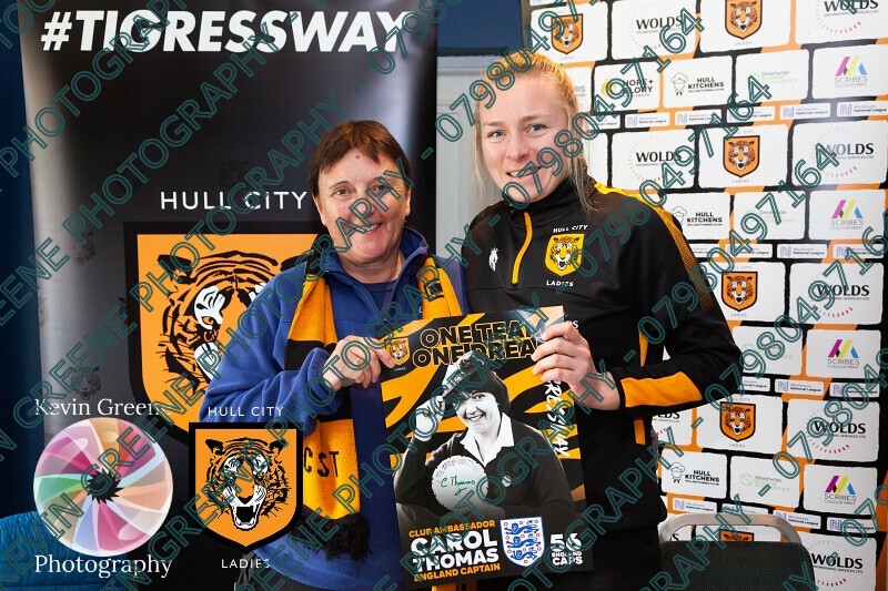 hullcityladiesfc-417 
 Hull City Ladies FC players engage with their younfg supporters and have the presence of their ambassodor Carol Thomas; former England Womens Captain 
 Keywords: sports photography, hull photographers, brand photography, kevin@kevingreenephotography.co.uk, sports team headshots, personal brand photography, womens football, sports magazines, photographers hull, kevin greene photography, photography, strong visuals, sport for girls, hope&glory, sports headshot photography, wolds engineering services, marketing, football supporters, reds10 Ltd, hull city ladies, brand awareness, photographers near me, community engagement, sport for women, photos for marketing, marketing content, visual content for marketing, photographers, sports in hull, women in football, engage with your supporters, kevin greene brand photography, hull city ladies fc