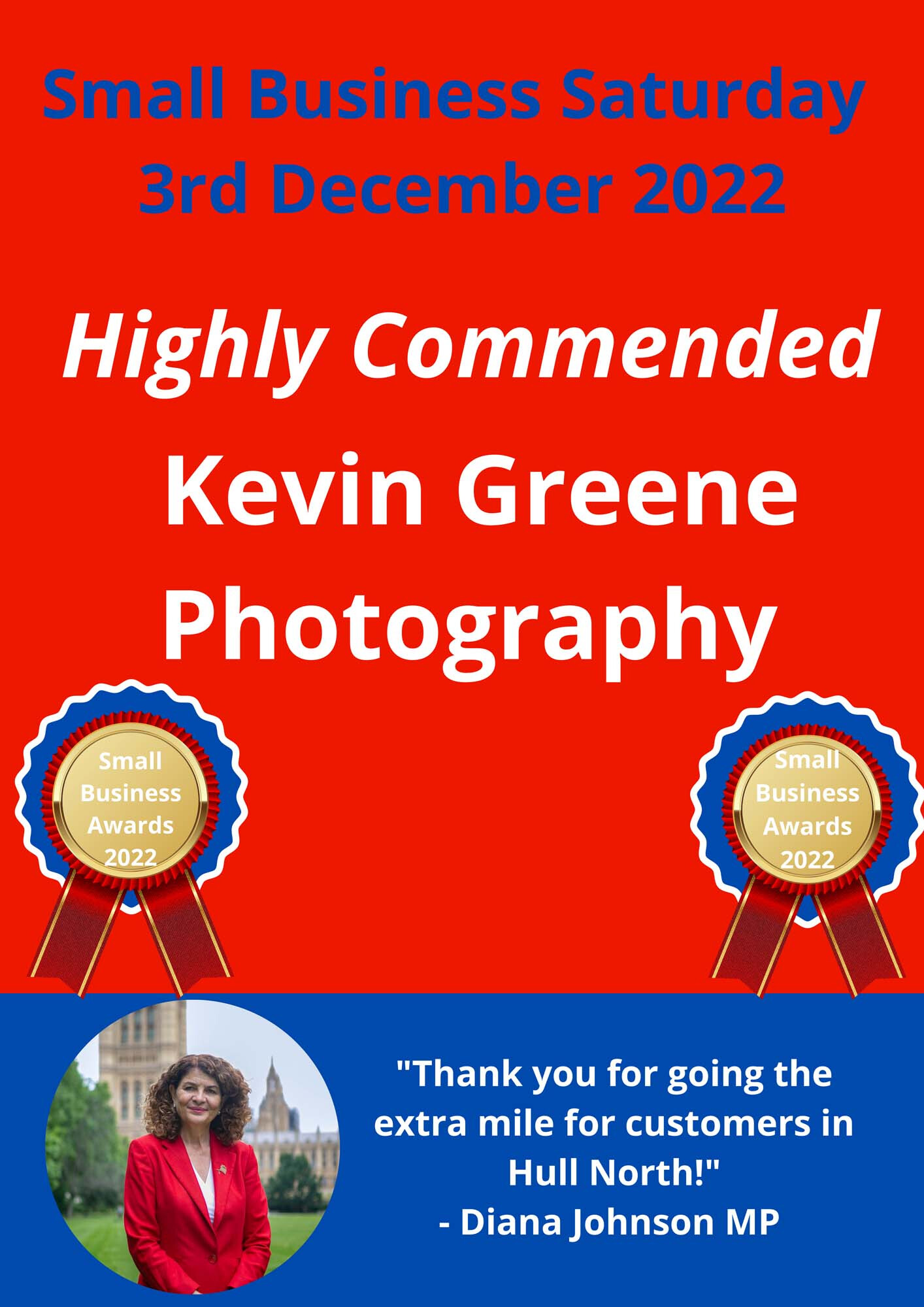 smallbusinessaward kevingreenephotography 05 
 Keywords: photographers, photographers hull, hull photographers, photographers near me, freelance photographers, photographers who travel, yorkshire photographers, kevin greene photography, kevin greene photography highly commended small business award 2022, commercial photographers, events photographers, virtual photoshoots