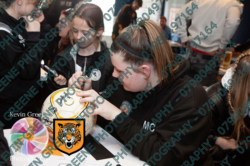 hullcityladiesfc-373 
 Hull City Ladies FC players engage with their younfg supporters and have the presence of their ambassodor Carol Thomas; former England Womens Captain 
 Keywords: sports photography, hull photographers, brand photography, kevin@kevingreenephotography.co.uk, sports team headshots, personal brand photography, womens football, sports magazines, photographers hull, kevin greene photography, photography, strong visuals, sport for girls, hope&glory, sports headshot photography, wolds engineering services, marketing, football supporters, reds10 Ltd, hull city ladies, brand awareness, photographers near me, community engagement, sport for women, photos for marketing, marketing content, visual content for marketing, photographers, sports in hull, women in football, engage with your supporters, kevin greene brand photography, hull city ladies fc