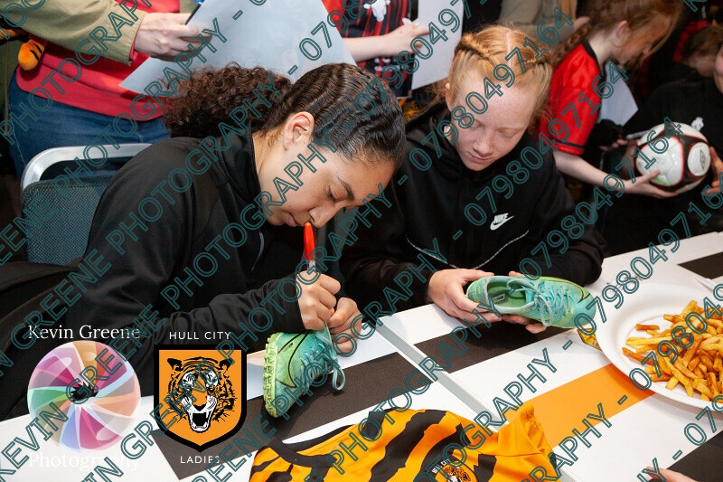 hullcityladiesfc-378 
 Hull City Ladies FC players engage with their younfg supporters and have the presence of their ambassodor Carol Thomas; former England Womens Captain 
 Keywords: sports photography, hull photographers, brand photography, kevin@kevingreenephotography.co.uk, sports team headshots, personal brand photography, womens football, sports magazines, photographers hull, kevin greene photography, photography, strong visuals, sport for girls, hope&glory, sports headshot photography, wolds engineering services, marketing, football supporters, reds10 Ltd, hull city ladies, brand awareness, photographers near me, community engagement, sport for women, photos for marketing, marketing content, visual content for marketing, photographers, sports in hull, women in football, engage with your supporters, kevin greene brand photography, hull city ladies fc