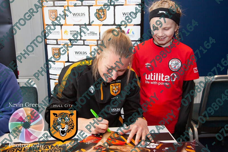 hullcityladiesfc-404 
 Hull City Ladies FC players engage with their younfg supporters and have the presence of their ambassodor Carol Thomas; former England Womens Captain 
 Keywords: sports photography, hull photographers, brand photography, kevin@kevingreenephotography.co.uk, sports team headshots, personal brand photography, womens football, sports magazines, photographers hull, kevin greene photography, photography, strong visuals, sport for girls, hope&glory, sports headshot photography, wolds engineering services, marketing, football supporters, reds10 Ltd, hull city ladies, brand awareness, photographers near me, community engagement, sport for women, photos for marketing, marketing content, visual content for marketing, photographers, sports in hull, women in football, engage with your supporters, kevin greene brand photography, hull city ladies fc