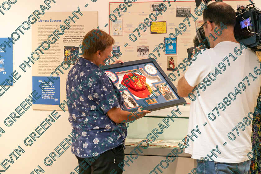 carolthomas bem exhibition-2024 kevingreenephotography-002 
 1st to 50 caps - Carol Thomas BEM - England Womens Football Player opens her exhibition at Hull Streetlife Museum 
 Keywords: hull photographers, photography for exhibitions, commercial photographers near me, event photographers near me, hull city ladies fc, women in football, womens football players, football hull, football for girls, kevin greene photography, carol thomas BEM, football for women, hull sport, events photography, commercial photographers, hull museums, women in sport, events photographers, photographers near me, england football teams, kevin greene photography highly commended small business saturday awards 2022, freelance photographers hull, kevin greene hull photographer, photographers in yorkshire, england football league, hull photographer kevin greene, photographers, exhibitions, photographers who travel, freelance photographers, england womens football, event photography services, freelance photographers near me, events hull